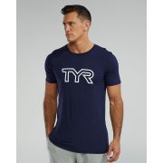 Tricou tehnic TYR Ultrasoft Lightweight - bleumarin | confortabil și durabil