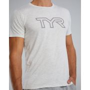 Tricou tehnic TYR Ultrasoft Lightweight - gri Ash Heather | confortabil și durabil
