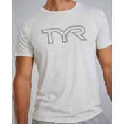 Tricou tehnic TYR Ultrasoft Lightweight - gri Ash Heather | confortabil și durabil