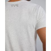 Tricou tehnic TYR Ultrasoft Lightweight - gri Ash Heather | confortabil și durabil