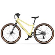 Bicicleta copii Woom 5 Explore cu roti 24" galben Mellow Yellow