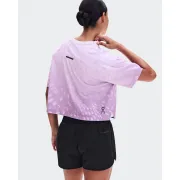 Tricou alergare On Performance Volt-T W - mov Verbana | reciclat