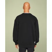 Bluză sport On Club Crew - negru | bumbac organic
