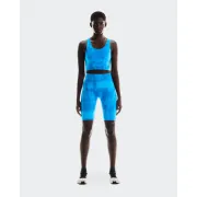 Bustieră sport On Studio Open Back Crop - albastru | spate deschis