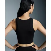 Bustieră sport On Studio Cut-Out Crop W - negru, design cut-out
