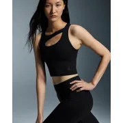 Bustieră sport On Studio Cut-Out Crop W - negru, design cut-out