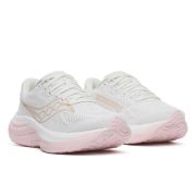 Pantofi alergare Saucony Ride 19 Wide W - alb Silk | cushioning PWRRUN+