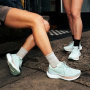 Pantofi alergare Saucony Ride 19 Wide W - alb Silk | cushioning PWRRUN+