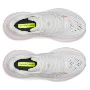 Pantofi alergare Saucony Ride 19 Wide W - alb Silk | cushioning PWRRUN+