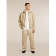 Pantaloni Icebreaker Twill Adjustable - bej Safari | Merino & bumbac