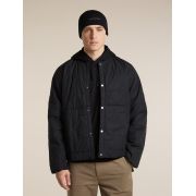 Hanorac Icebreaker 360 RealFleece Elemental - negru Black | Merino