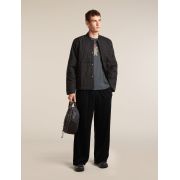 Tricou Merino Icebreaker 150 Tech Lite Bear Tour - negru Obsidian
