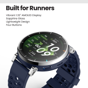Ceas inteligent Amazfit Active 3 Premium - argintiu Apex | ghidare antrenament