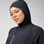 Geacă alergare Brooks Canopy Jacket W - negru | protecție vânt