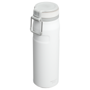 Termos tip bidon Stanley IceFlow Twist Flip - alb | rece 17h, mărime 0.7L