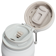 Termos tip bidon Stanley IceFlow Twist Flip - alb | rece 17h, mărime 0.7L