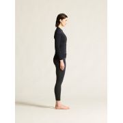 Bluză de corp Craft Active Extreme X Wind LS damă - negru Granite | anti-vânt