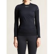 Bluză de corp Craft Active Extreme X Wind LS damă - negru Granite | anti-vânt