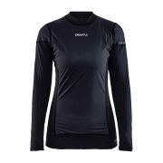 Bluză de corp Craft Active Extreme X Wind LS damă - negru Granite | anti-vânt