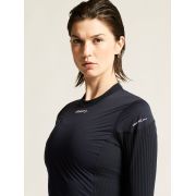 Bluză de corp Craft Active Extreme X Wind LS damă - negru Granite | anti-vânt