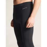 Colanţi alergare Craft Core Essence Tights 2 - negri | şnur în talie