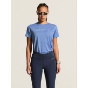 Tricou alergare Craft Essence Logo Tee 2 damă - albastru Blue Bell