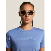 Tricou alergare Craft Essence Logo Tee 2 damă - albastru Blue Bell