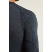 Set corp Craft CORE Wool Merino bărbaţi - albastru melange | lână merinos