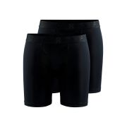 Boxeri sport Craft Active 6 inch - set 2 bucăţi, negri
