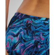 Slip bikini înot femei TYR Marmaris - albastru/roz | rezistent clor