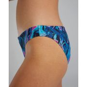 Slip bikini înot femei TYR Marmaris - albastru/roz | rezistent clor