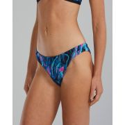 Slip bikini înot femei TYR Marmaris - albastru/roz | rezistent clor