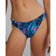 Slip bikini înot femei TYR Marmaris - albastru/roz | rezistent clor