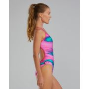 Costum înot întreg femei TYR Durafast Elite - Plasma | rezistent clor