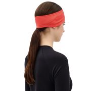 Bentiță alergare termală CEP Core Run Thermal Headband 2.0 - coral neon | protejează urechile
