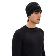 Bentiță alergare termală CEP Core Run Thermal Headband 2.0 - negru | protejează urechile