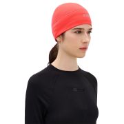 Căciulă alergare termală CEP Core Run Thermal Beanie 2.0 - coral neon | protecție vânt