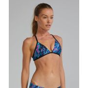 Costum înot bikini femei TYR Durafast Elite - albastru/roz | rezistent clor