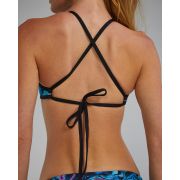 Costum înot bikini femei TYR Durafast Elite - albastru/roz | rezistent clor