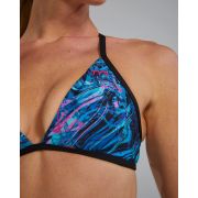 Costum înot bikini femei TYR Durafast Elite - albastru/roz | rezistent clor