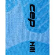 Șosete compresie CEP Run Edition Gradient 5.0 Mid Cut W - albastru/galben
