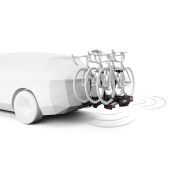 Sistem transport biciclete Thule Epos Parksecur 9803 pe cârlig, 3 biciclete