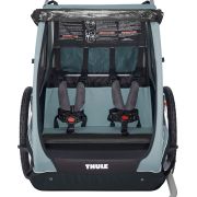 Remorcă Thule Coaster Xt albastru set bicicletă+roată plimbare Pfas Free