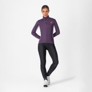 Geacă ciclism femei Castelli Entrata 2 W Jacket - night shade/purple mist | Polartec® AirCore™