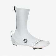 Huse pantofi ciclism Castelli Aero Race 2 Shoecover - alb | aero, impermeabile