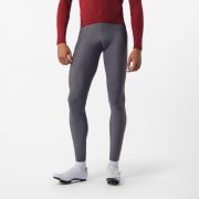 Pantaloni lungi cu bretele Castelli Espresso 2 Bibtight - gri fumuriu | Thermoflex
