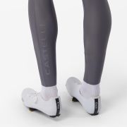 Pantaloni lungi cu bretele Castelli Espresso 2 Bibtight - gri fumuriu | Thermoflex