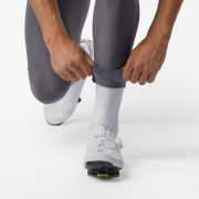 Pantaloni lungi cu bretele Castelli Espresso 2 Bibtight - gri fumuriu | Thermoflex