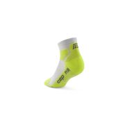 Șosete compresie hiking CEP Hiking Light Cushion Low Cut W - gri/lime acid