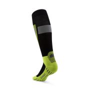 Șosete compresie schi CEP Ski Merino 3.0 - negru/lime | compresie schi